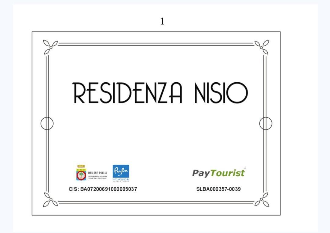 Residenza Nisio Bari Quarto foto